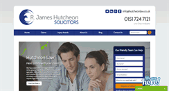 Desktop Screenshot of hutcheonlaw.co.uk